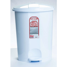 * Pedálos szemetes 50 L 41X40X56 Fehér szemetes