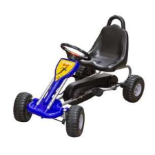  Pedálos verseny gokart - piros lábbal hajtható járgány