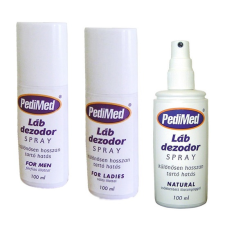 Pedi Med lábdezodor spray natur 100 ml lábápolás