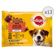 Pedigree Adult alutasakos eledel - marha,- baromfi - aszpikban (4x100g) 13db/# kutyaeledel