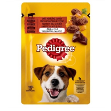 Pedigree Alutasakos teljes értékű kutyaeledel marhával és májjal 100 g kutyaeledel