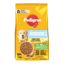 Pedigree Dog Junior Medium&Large - Szárazeledel (Baromfival és zöldséggel) kölyökkutyák részére (500g) kutyaeledel