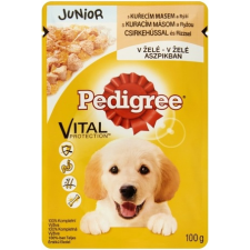 Pedigree Junior csirkehúsos és rizses eledel aszpikban (24 x 100 g) 2400 g kutyaeledel