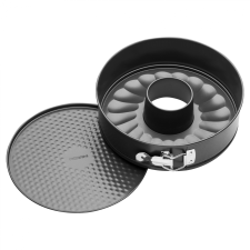 Pedrini 03GD105G csatos tortaforma, 24 cm átmérő, kétféle betét, rozsdamentes acél edény