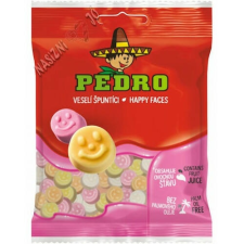 PEDRO Pedro Gumicukor Happy Faces 80g csokoládé és édesség