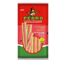 PEDRO watermelon belts savanyú gumicukor vegán 80 g csokoládé és édesség