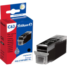 PELIKAN (Canon CLI-570PGBK XL) Tintapatron Fekete nyomtatópatron & toner
