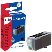PELIKAN (Canon PGI-520BK) Tintapatron Fekete nyomtatópatron & toner