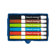 PELIKAN Kreativfabrik 6 mm Filctoll készlet - Vegyes színek (6 db / csomag) filctoll, marker