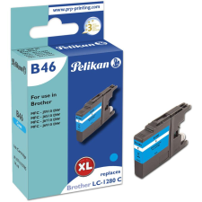 Pelikan Printing Pelikan Patrone Brother B46 LC1280XL cy cyan remanufactured (316333) nyomtatópatron & toner
