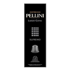 PELLINI Kávékapszula, Nespresso® kompatibilis, 10 db, PELLINI, &quot;Supremo&quot; kávé
