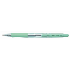Penac Golyóstoll, 0,7 mm, nyomógombos, zöld tolltest, penac &quot;sleektouch&quot;, kék ba1304-29 toll