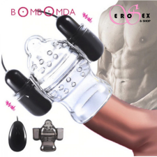  Pénisz makk vibrátor fekete színben vibrátorok