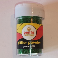 Penta Collection Csillámpor 15gr zöld dekorációs kellék