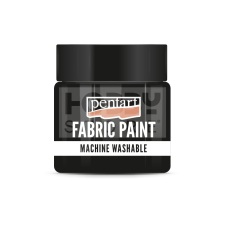 Pentacolor Kft. Pentart Textilfesték fekete 50 ml 44393 textilfesték