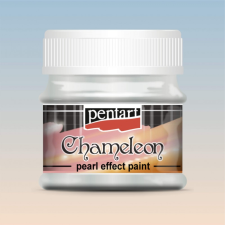 Pentart akrilfesték chameleon gyöngyház kék-barack 50ml akrilfesték