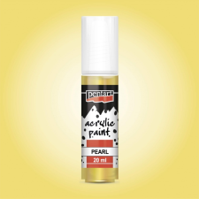 Pentart akrilfesték gyöngyház sárga 20ml akrilfesték