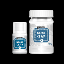  Pentart decor clay szett, 100+40 ml dekorációs kellék