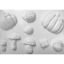 Pentart Gipszkiöntő forma - Tök, makk, sünik dekorációs kellék