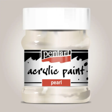 Pentart Gyöngyház akrilfesték fehér 230ml | Pentart akrilfesték