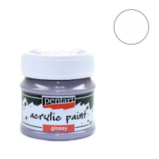 Pentart Kreatív akrilfesték Pentart fényes 50 ml fehér akrilfesték