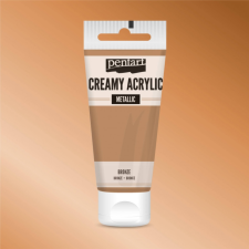 Pentart krémes akrilfesték metál BRONZ 60 ml akrilfesték