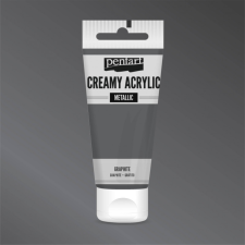 Pentart krémes akrilfesték metál GRAFIT 60 ml akrilfesték