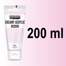  Pentart krémes akrilfesték selyemfényű 200 ml - RÓZSASZÍN akrilfesték
