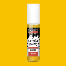 Pentart Matt akrilfesték - NAPSÁRGA 20ml | Pentart akrilfesték