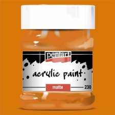 Pentart Matt akrilfesték - NARANCS 230ml | Pentart akrilfesték