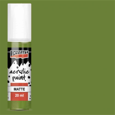 Pentart Matt akrilfesték - OLIVA 20ml | Pentart akrilfesték
