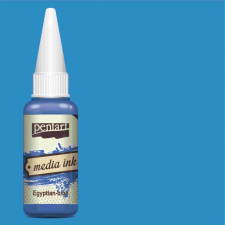 Pentart Média tinta 20ml egyiptomi kék hobbifesték