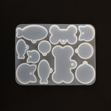 Pentart Szilikon öntőforma - Nyakörv biléták dekorációs kellék