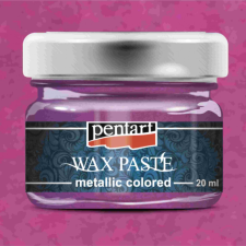 Pentart színes metál viaszpaszta 20ml - magenta dekorációs kellék