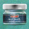 Pentart színes metál viaszpaszta 20ml - türkiz