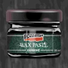 Pentart színes viaszpaszta 20ml - fekete dekorációs kellék