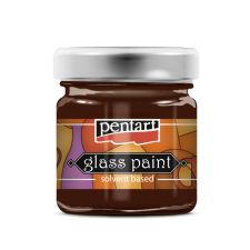 Pentart Üvegfesték 30 ml narancs - Glass Paint (1 db) üvegfesték