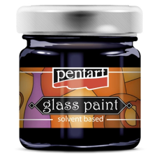  Pentart üvegfesték oldószeres 30 ml kék üvegfesték