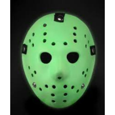  Péntek 13 - Jason Vorhees farsangi maszk - Halloween fluoreszkáló jelmez