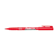 Pentel Alkoholos marker 2mm kerek hegyű NMS50-BO Pentel piros filctoll, marker