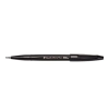 Pentel Ecsettoll, kalligrafikus hajlékony hegyű, Pentel SES15C-A fekete