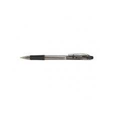 Pentel Golyóstoll, 0,35 mm, nyomógombos, PENTEL \"BK417\", fekete toll