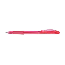 PENTEL Golyóstoll, 0,35 mm, nyomógombos, PENTEL "BK417", rózsaszín toll