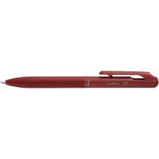 Pentel Golyóstoll nyomógombos 0,35mm, BXA107B-B Pentel CALME, írásszín piros filctoll, marker