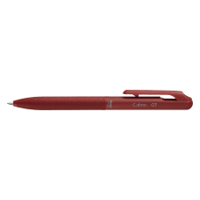 Pentel Golyóstoll nyomógombos 0,35mm, CALME, írásszín piros (BXA107B-B) (BXA107B-B) toll