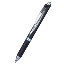 Pentel Golyóstoll nyomógombos 0,35mm, dokumentum toll BLP77 EnerGel Pentel, írásszín kék toll
