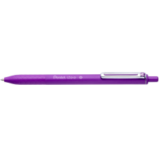 Pentel Golyóstoll nyomógombos 0,35mm, Pentel iZee, írásszín lila toll