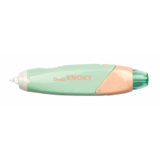 Pentel Knoky Hibajavító roller 5mm x 6m - Világoszöld/barack (XZTT805K-WY) hibajavító