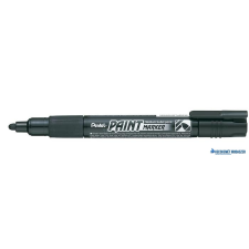 Pentel Lakkmarker, 2 mm, kúpos, PENTEL "MMP20", fekete filctoll, marker