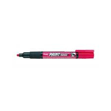 Pentel Lakkmarker, 2 mm, kúpos, PENTEL \"MMP20\", piros filctoll, marker